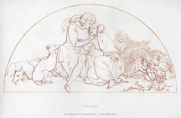 Framed Print : Youth, 19th century. Artist: John Everett Millais Framed Print : Youth, 19th century. Artist: John Everett Millais