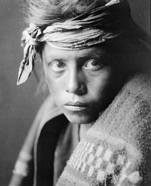 The youth from the desert land-Navaho, c1906. Creator: Edward Sheriff Curtis