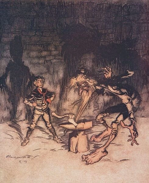The Youth who could not shudder, 1909