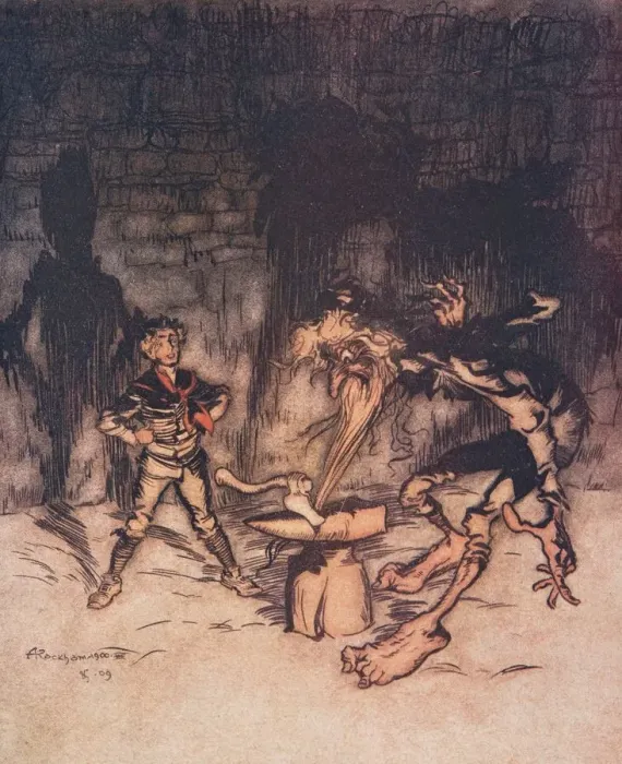 Framed Print : The Youth who could not shudder, 1909 Framed Print : The Youth who could not shudder, 1909