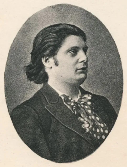 Framed Print : Ysaye, c1880, (1895). Artist: F Jenkins Heliog