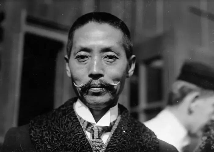 Framed Print : Yukio Ozaki, 1917. Creator: Bain News Service Framed Print : Yukio Ozaki, 1917. Creator: Bain News Service