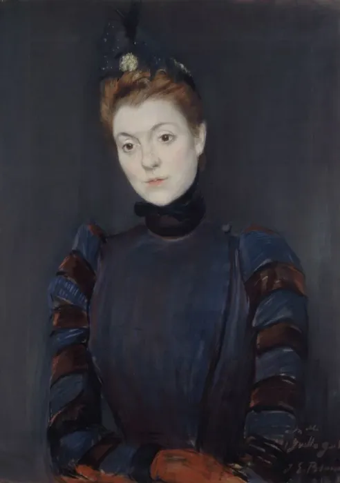 Framed Print : Yvette Guilbert, 1891. Creator: Blanche, Jacques-Emile (1861-1942) Framed Print : Yvette Guilbert, 1891. Creator: Blanche, Jacques-Emile (1861-1942)