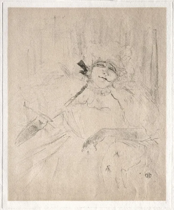 Framed Print : Yvette Guilbert: Chanson Ancienne, 1898. Creator: Henri de Toulouse-Lautrec (French, 1864-1901) Framed Print : Yvette Guilbert: Chanson Ancienne, 1898. Creator: Henri de Toulouse-Lautrec (French, 1864-1901)