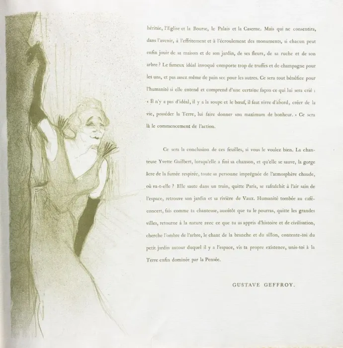 Framed Print : Yvette Guilbert-French Series: No. 16, 1894. Creator: Henri de Toulouse-Lautrec (French Framed Print : Yvette Guilbert-French Series: No. 16, 1894. Creator: Henri de Toulouse-Lautrec (French