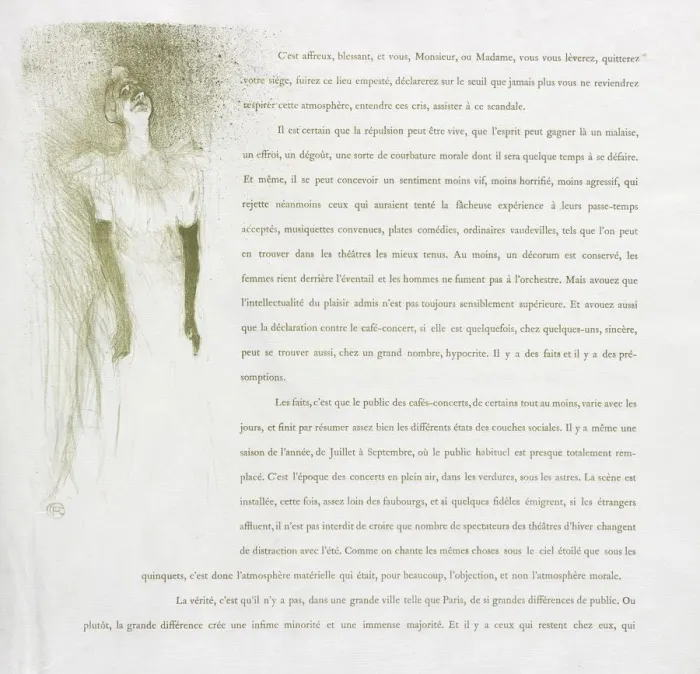 Framed Print : Yvette Guilbert-French Series: No. 3, 1894. Creator: Henri de Toulouse-Lautrec (French, 1864-1901) Framed Print : Yvette Guilbert-French Series: No. 3, 1894. Creator: Henri de Toulouse-Lautrec (French, 1864-1901)