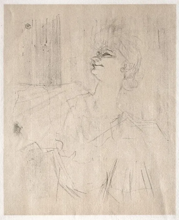 Framed Print : Yvette Guilbert: a Menilmontant, de Bruant, 1898. Creator: Henri de Toulouse-Lautrec Framed Print : Yvette Guilbert: a Menilmontant, de Bruant, 1898. Creator: Henri de Toulouse-Lautrec