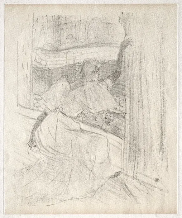 Framed Print : Yvette Guilbert: Saluant le public, 1898. Creator: Henri de Toulouse-Lautrec (French, 1864-1901) Framed Print : Yvette Guilbert: Saluant le public, 1898. Creator: Henri de Toulouse-Lautrec (French, 1864-1901)