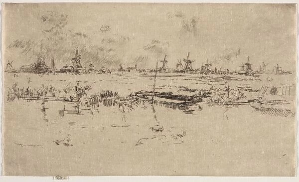 Zaandam. Creator: James McNeill Whistler (American, 1834-1903)