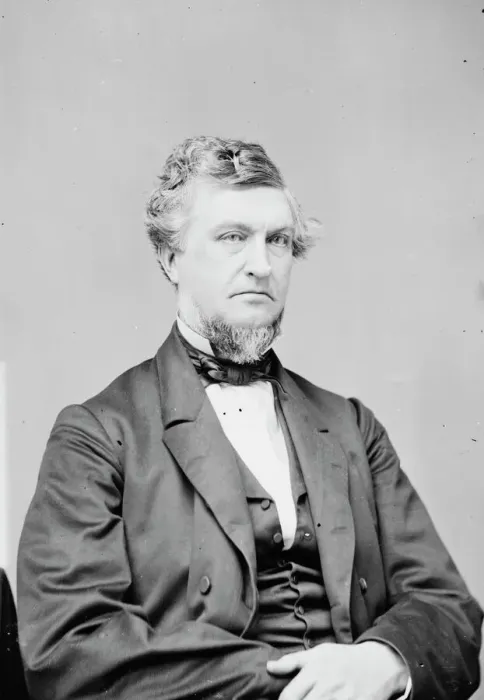 Framed Print : Zachariah Chandler of Michigan, between 1855 and 1865. Creator: Unknown Framed Print : Zachariah Chandler of Michigan, between 1855 and 1865. Creator: Unknown