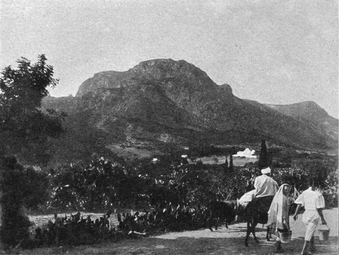 Framed Print : Zaghouan. Le grand pic; Afrique du nord, 1914. Creator: Unknown Framed Print : Zaghouan. Le grand pic; Afrique du nord, 1914. Creator: Unknown