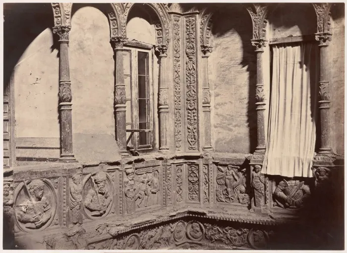 Framed Print : Zaragoza, Patio de la Casa Conocida con el Nombre de los Infantes, 1860 Framed Print : Zaragoza, Patio de la Casa Conocida con el Nombre de los Infantes, 1860
