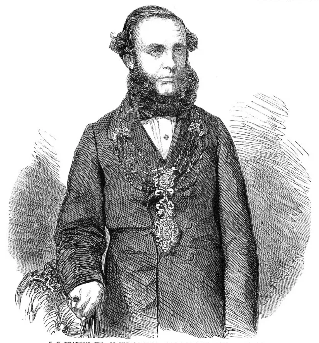 Framed Print : Z.C. Pearson, Esq. Mayor of Hull - from a photograph by Mayall, 1860. Creator: Unknown Framed Print : Z.C. Pearson, Esq. Mayor of Hull - from a photograph by Mayall, 1860. Creator: Unknown