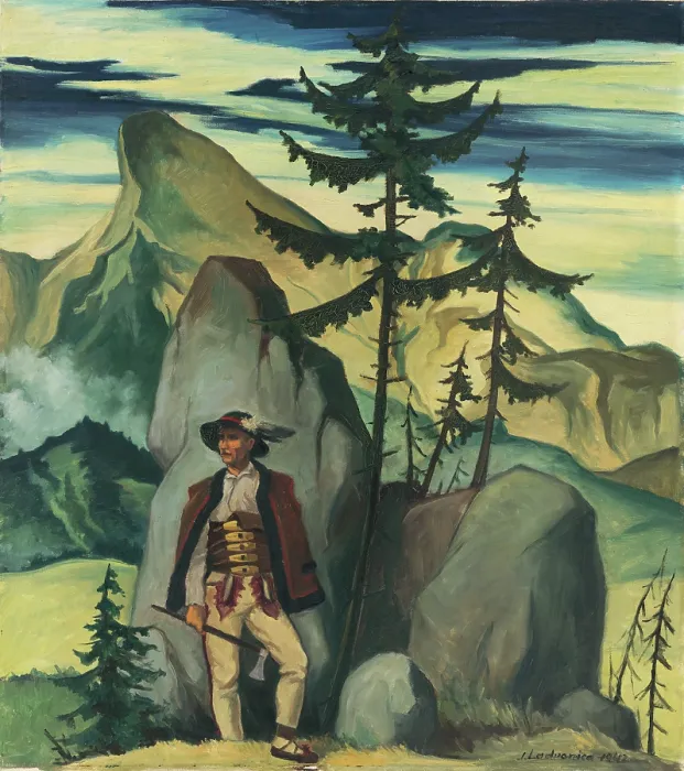 Framed Print : From Zdiar, 1942. Creator: Jan Ladvenica Framed Print : From Zdiar, 1942. Creator: Jan Ladvenica