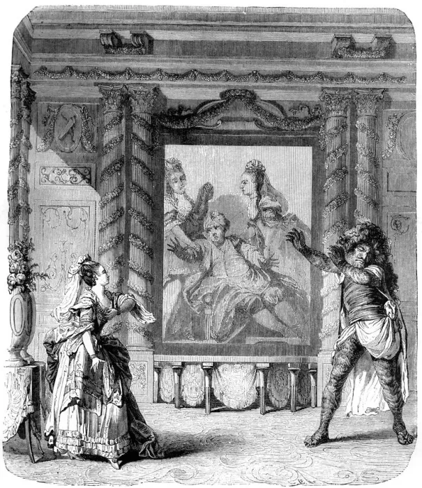 Framed Print : Zemire and Azor, comic opera, 1771 (1882-1884) Framed Print : Zemire and Azor, comic opera, 1771 (1882-1884)