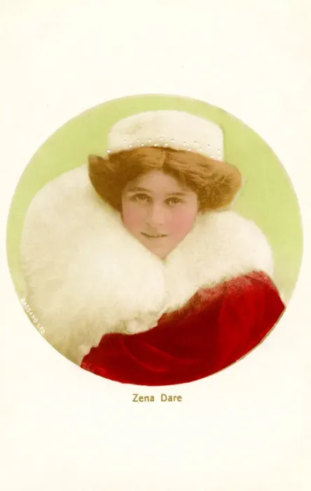 Framed Print : Zena Dare (1887-1975), English actress, early 20th century. Artist: Bassano Studio Framed Print : Zena Dare (1887-1975), English actress, early 20th century. Artist: Bassano Studio