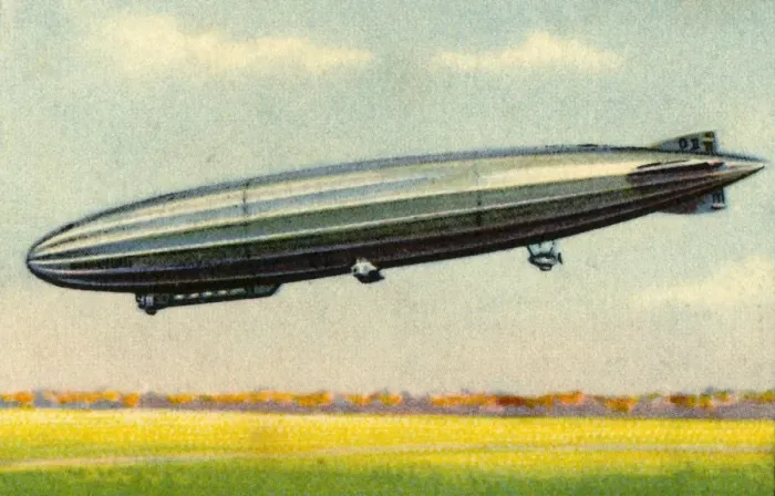 Framed Print : Zeppelin LZ 121 Nordstern, 1919, (1932). Creator: Unknown Framed Print : Zeppelin LZ 121 Nordstern, 1919, (1932). Creator: Unknown