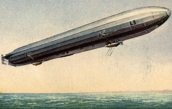 Zeppelin LZ 3, 1914, (1932). Creator: Unknown