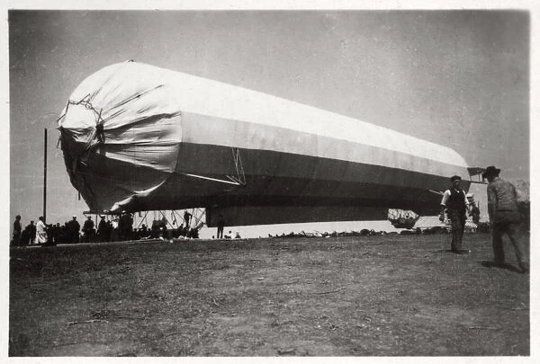 Zeppelin LZ 5 at Goeppingen, Germany, 1909 (1933)