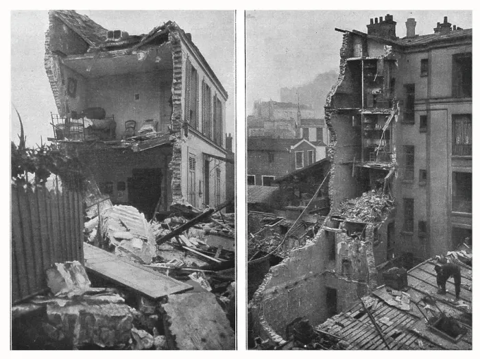 Framed Print : Un Zeppelin sur Paris; les deux plus importants exploits de ceux que les Allemands... 1916. Creator: Chusseau Photo. Un Zeppelin sur Paris; les deux plus importants exploits de ceux que les Allemands... 1916 Framed Print : Un Zeppelin sur Paris; les deux plus importants exploits de ceux que les Allemands... 1916. Creator: Chusseau Photo. Un Zeppelin sur Paris; les deux plus importants exploits de ceux que les Allemands... 1916