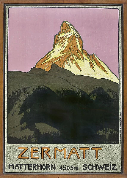 Zermatt, 1908. Creator: Cardinaux, Emil (1877-1936)