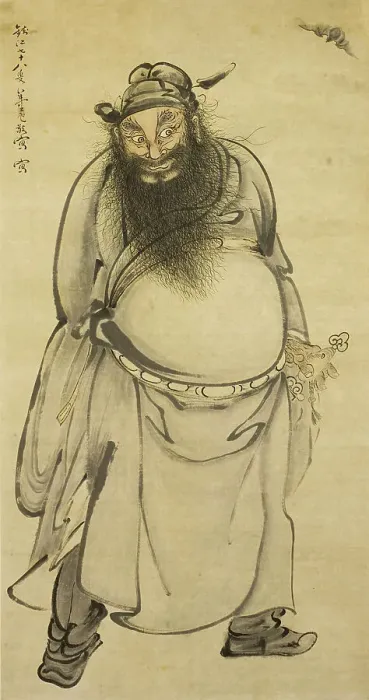 Framed Print : Zhong Kui. Creator: Xu Dong