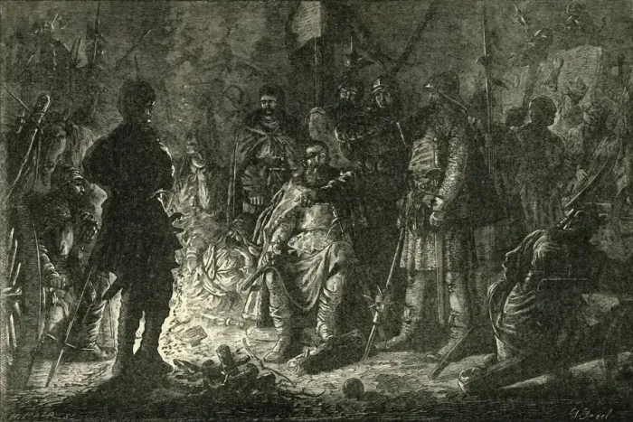 Framed Print : Ziska and the Hussites, 1890. Creator: Unknown Framed Print : Ziska and the Hussites, 1890. Creator: Unknown