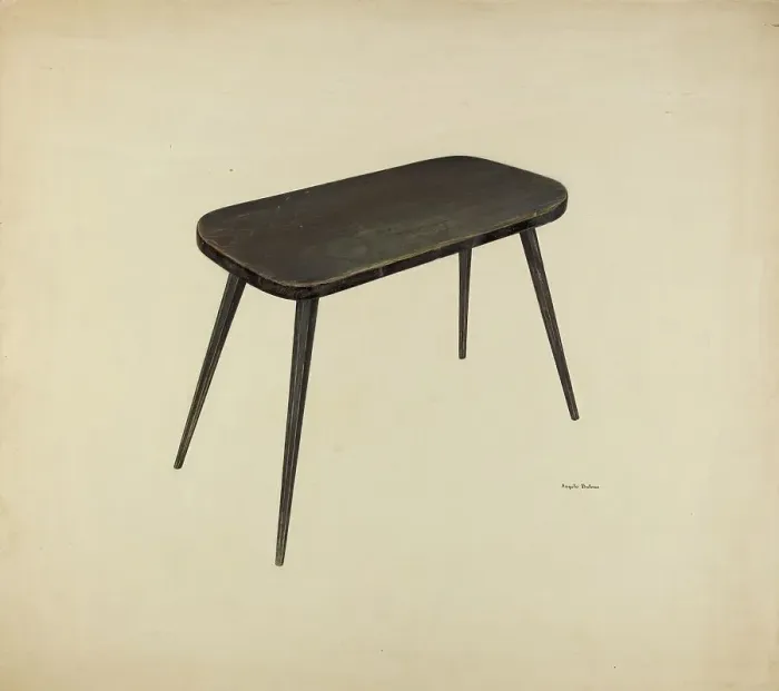 Framed Print : Zoar Wash Bench, c. 1941. Creator: Angelo Bulone Framed Print : Zoar Wash Bench, c. 1941. Creator: Angelo Bulone