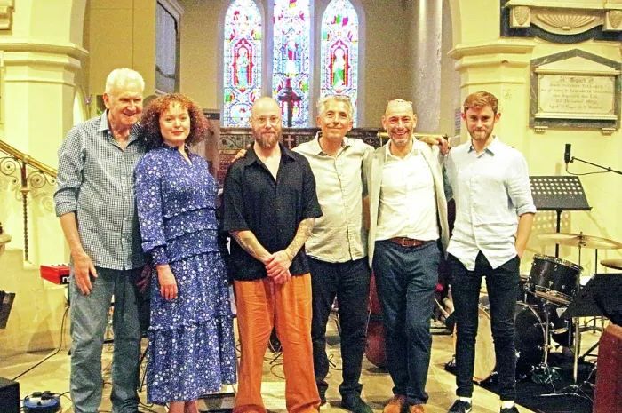 Framed Print : Zoe Francis and Friends, Chris Coull Promotion, St Andrew's Church, Hove, East Sussex, 25 July 2025 Framed Print : Zoe Francis and Friends, Chris Coull Promotion, St Andrew's Church, Hove, East Sussex, 25 July 2025