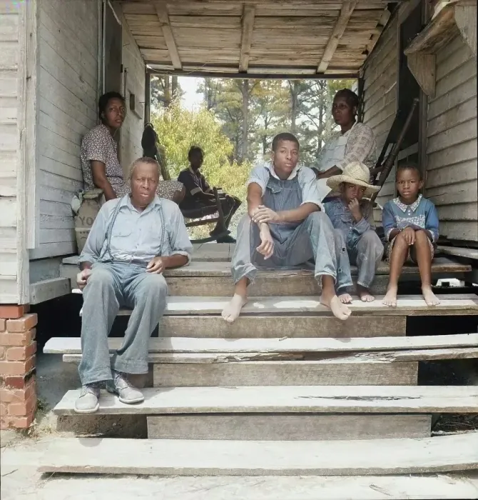 Framed Print : Zollie Lyon, Negro sharecropper, home from the field for dinner... Wake County, North Carolina, 193 Creator: Dorothea Lange Framed Print : Zollie Lyon, Negro sharecropper, home from the field for dinner... Wake County, North Carolina, 193 Creator: Dorothea Lange