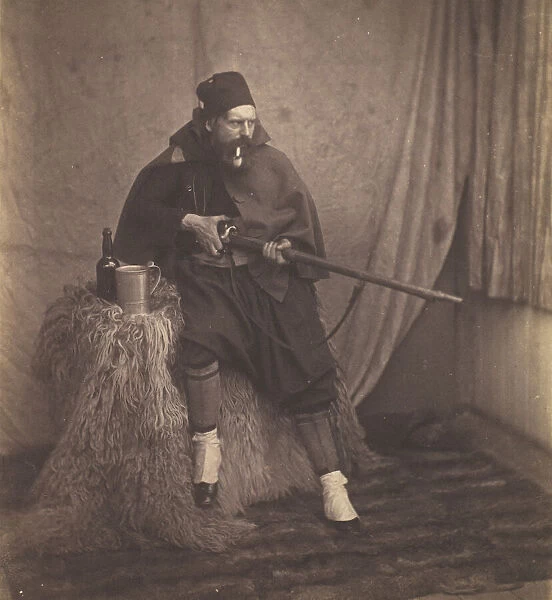 Zouave, 2nd Division, 1855. Creator: Roger Fenton