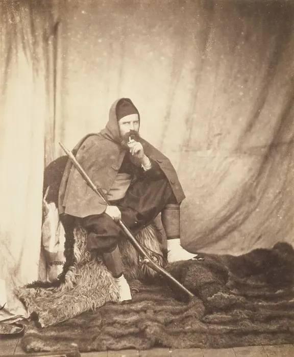 Framed Print : Zouave 2nd Division, published 1856. Creator: Roger Fenton