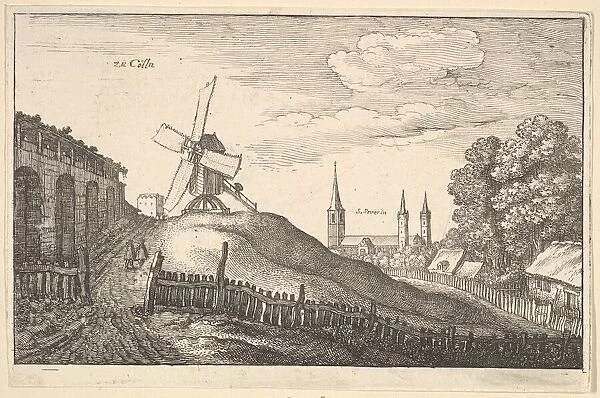 züColln (Cologne), 1643. Creator: Wenceslaus Hollar