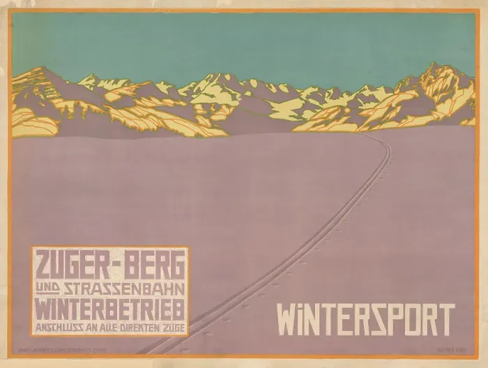 Framed Print : Zuger Berg- und Straßenbahn, c. 1910. Creator: Koch, Walther (1875-1915) Framed Print : Zuger Berg- und Straßenbahn, c. 1910. Creator: Koch, Walther (1875-1915)