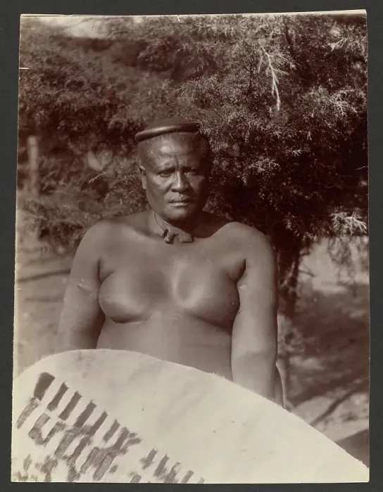 Framed Print : Zulu Chief, brother of Cetewayo, about 1860-1880. Creator: Unknown Framed Print : Zulu Chief, brother of Cetewayo, about 1860-1880. Creator: Unknown