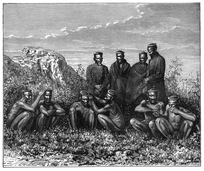 Framed Print : The Zulu, South Africa, c1890 Framed Print : The Zulu, South Africa, c1890