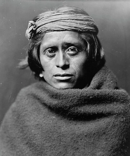 A Zuni man, c1903. Creator: Edward Sheriff Curtis