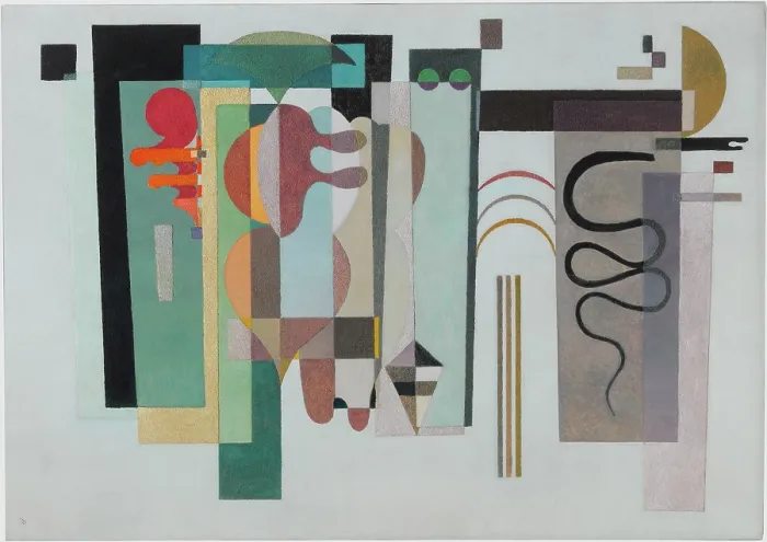 Framed Print : Zwei grune Punkte (Two green dots), 1935. Creator: Kandinsky, Wassily Vasilyevich (1866-1944) Framed Print : Zwei grune Punkte (Two green dots), 1935. Creator: Kandinsky, Wassily Vasilyevich (1866-1944)