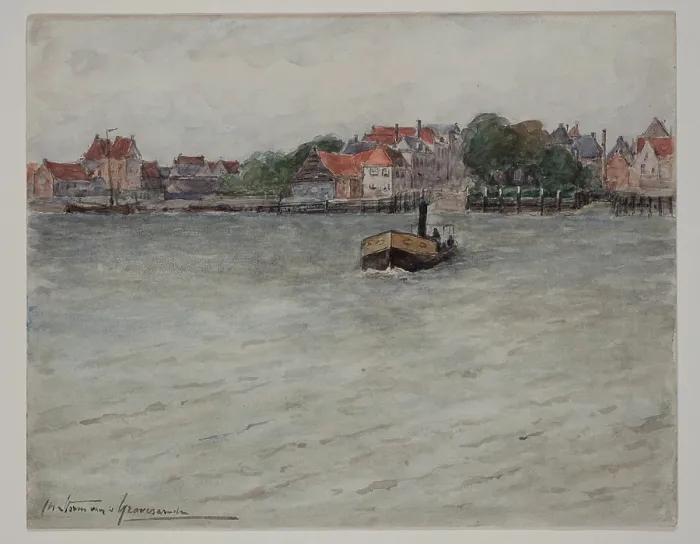 Framed Print : Zwyndrecht, 1887. Creator: Carel Nicolaas Storm Framed Print : Zwyndrecht, 1887. Creator: Carel Nicolaas Storm