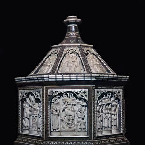 A 14th century box from Certosa, 14th century. Artist: Balthazar Embriachi