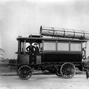 1901 Thornycroft steam bus, used by Marconi. Creator: Unknown