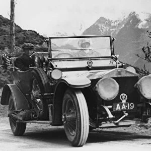 1910 Rolls - Royce Silver Ghost of John Scott Montagu. Creator: Unknown