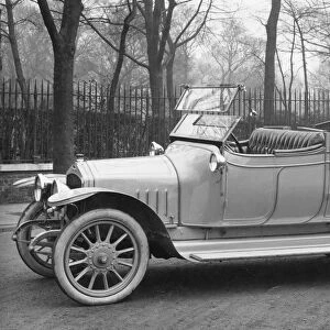 1914 Excelsior 16hp tourer. Creator: Unknown
