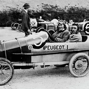 1920 Peugeot Bebe at Brooklands. Creator: Unknown