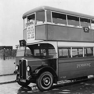 1930 AEC Regent bus. Creator: Unknown