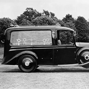 1930 Rolls Royce Phantom 1 hearse by Compton. Creator: Unknown