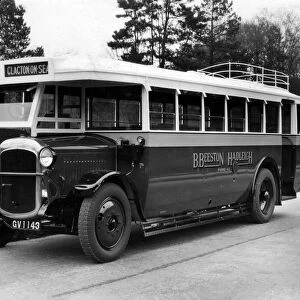 1930 Thornycroft 31 seater bus. Creator: Unknown