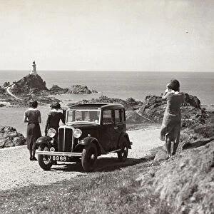 1932 Standard Little Nine at La Corbiere, Jersey. Creator: Unknown