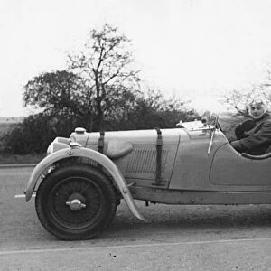 1937 Aston Martin 2 litre speed model. Creator: Unknown