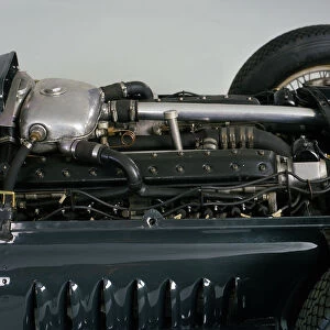 1950 BRM V16 engine. Creator: Unknown